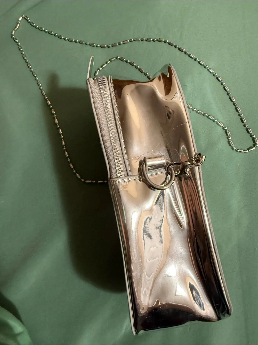 Silver & Pink Retro Phone Crossbody Bag - Fashion Accessory